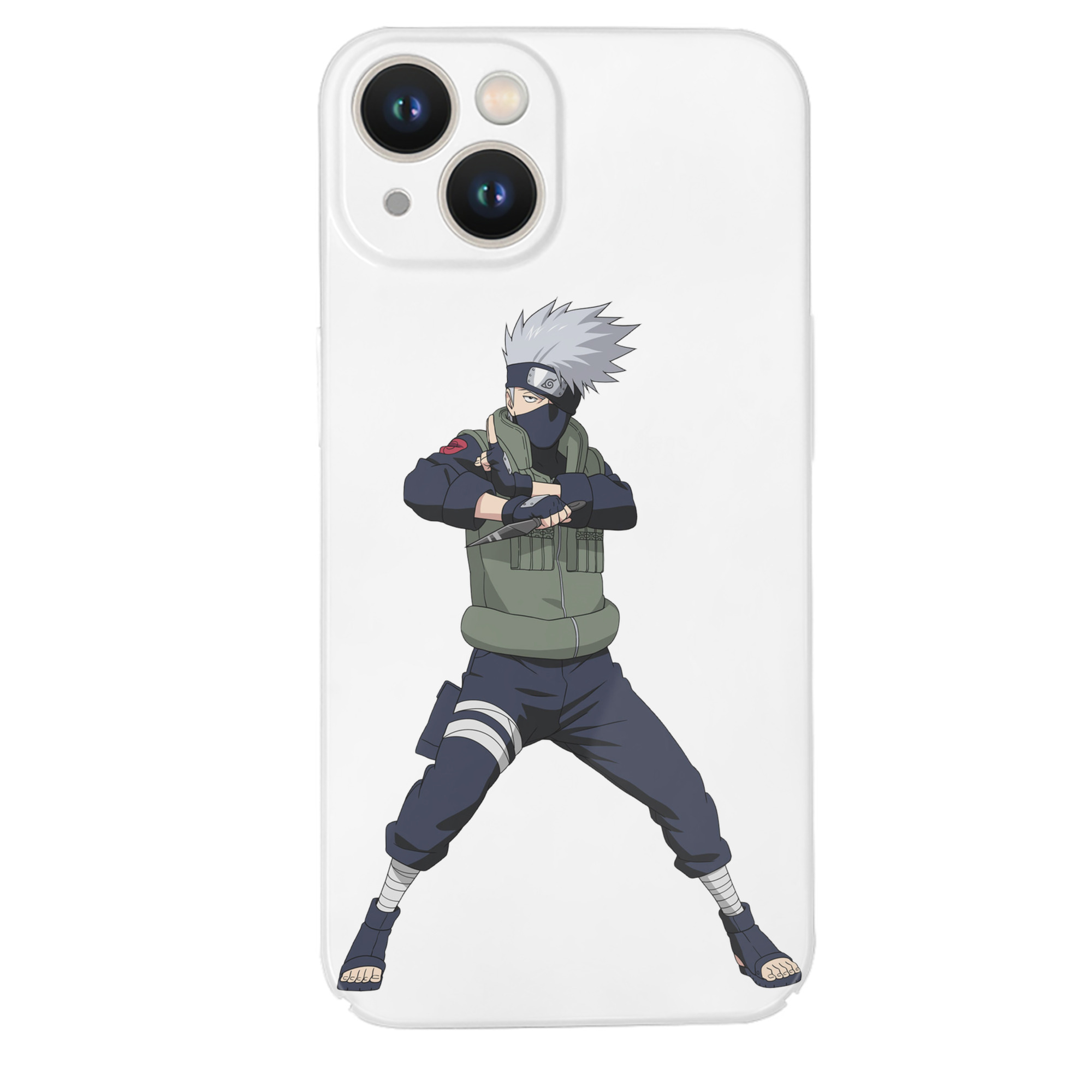 （画像用） NARUTO -ナルト- はたけ カカシ Hatake Kakashi 【iPhone 14シリーズ対応】ハードケース